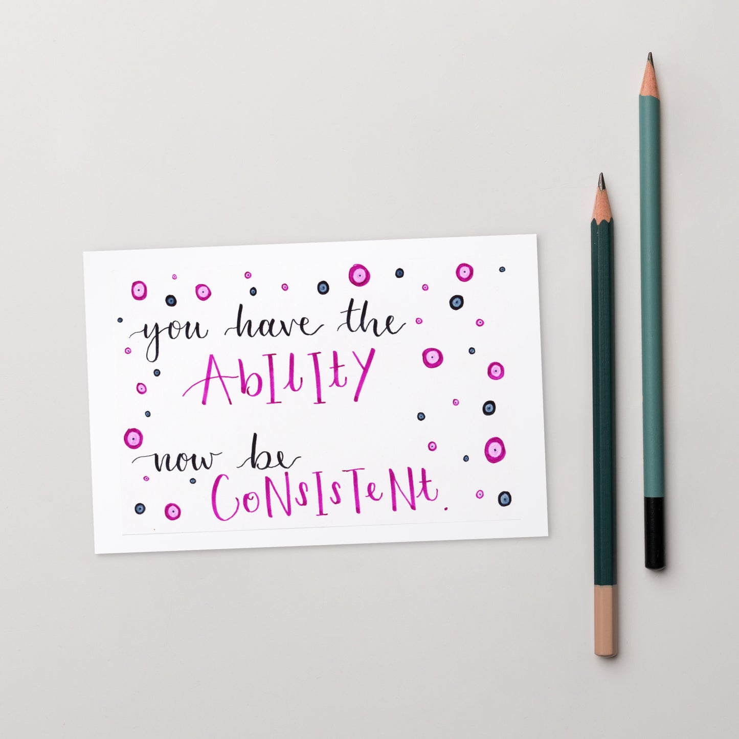You have the ability - Postcard
