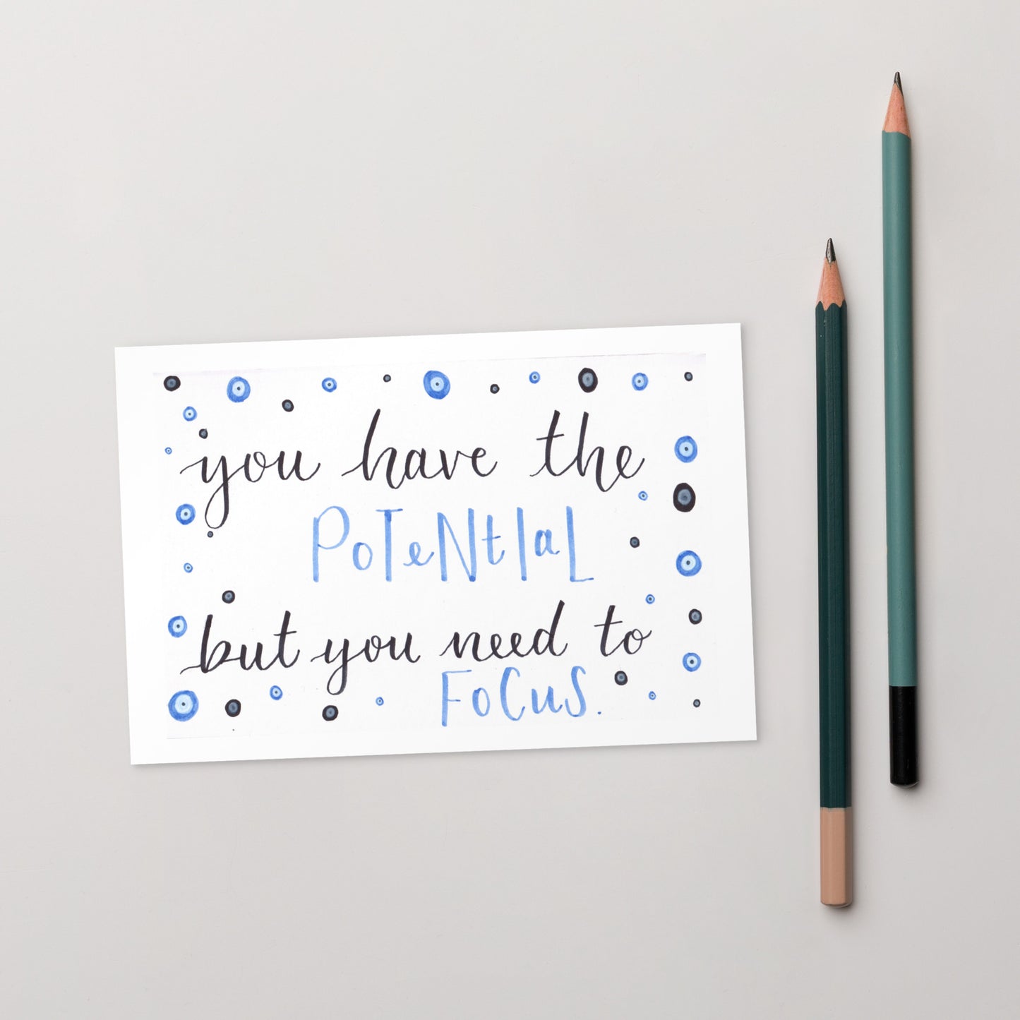 You have the potential - Postcard